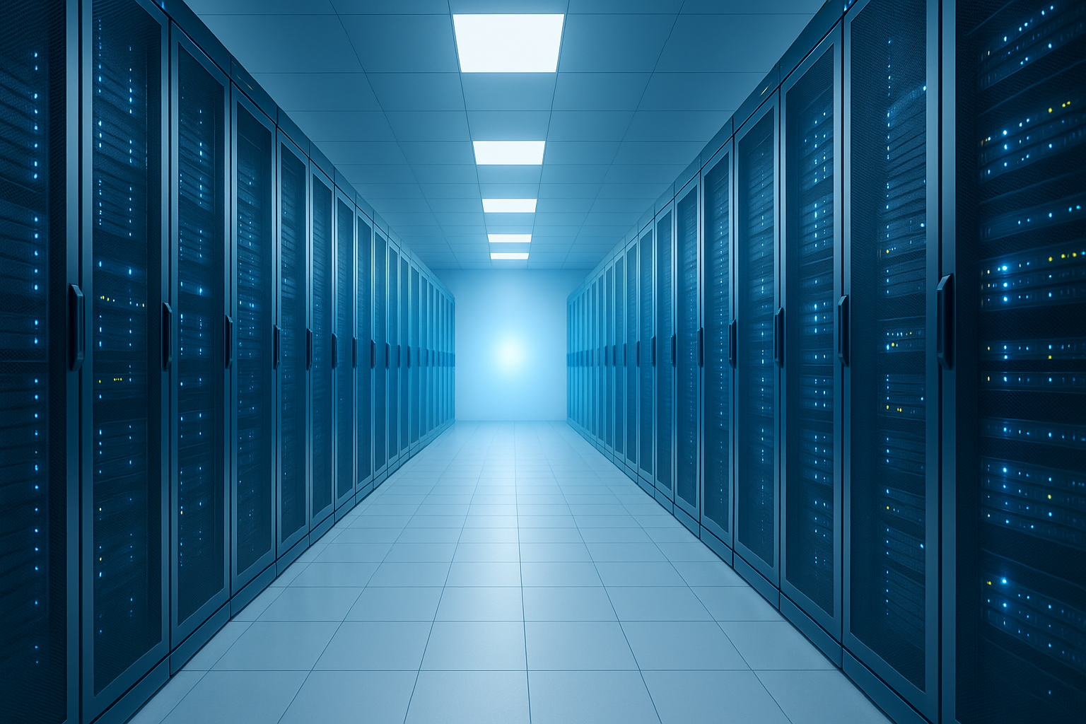 Rechenzentrum mit moderner IT-Infrastruktur und Netzwerktechnik – M&amp;F Networks München, Unterschleißheim und Bayern